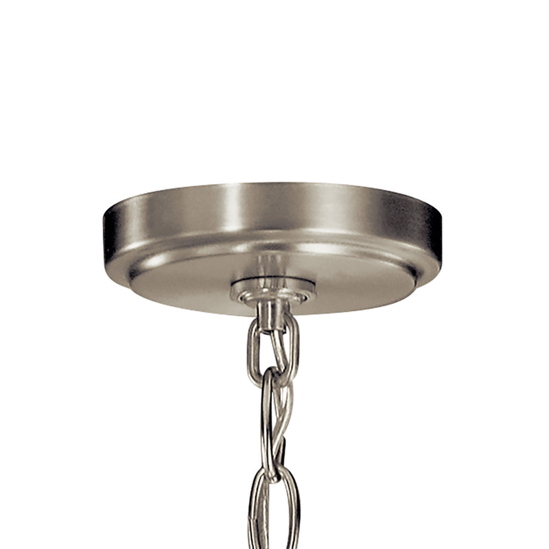 Kichler 44034NI Three Light Chandelier, Brushed Nickel (2)