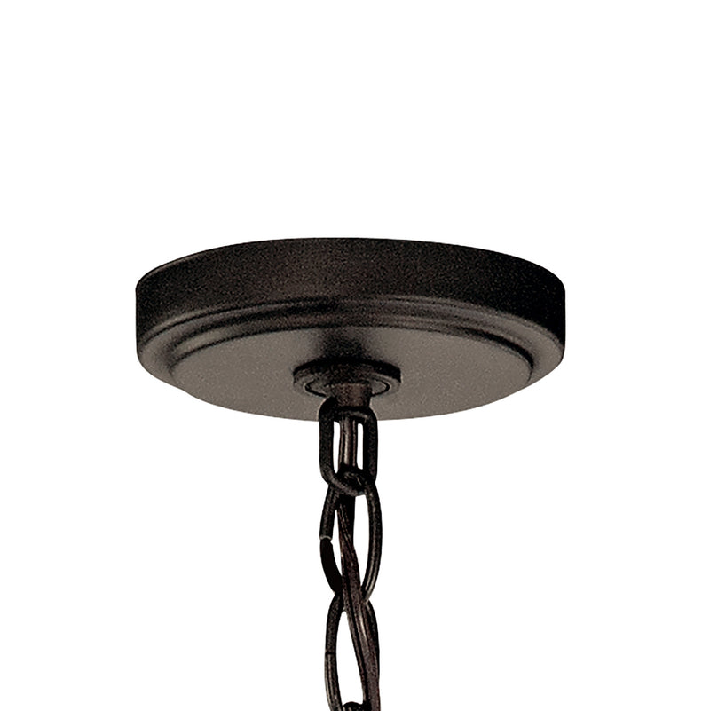 Kichler 44034OZ Three Light Chandelier, Olde Bronze (2)