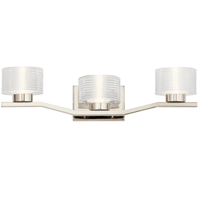 Kichler 45723PNLED Lasus LED Bath, Polished Nickel Main Image.jpg