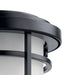 Kichler 49686BK Toman One Light Outdoor Wall Mount, Black Alternate Image.jpg