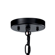 Kichler 49689BK One Light Outdoor Pendant, Black (2)