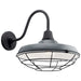 Kichler 49991GG Pier One Light Outdoor Wall Mount, Gloss Grey Main Image.jpg