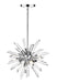 Z-Lite 4003-4CH Burst Four Light Chandelier, Chrome Alternate Image.jpg