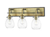 Z-Lite 466-3V-MB-OBR Kraken Three Light Vanity, Matte Black / Olde Brass Alternate Image.jpg