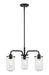 Z-Lite 471-3MB Delaney Three Light Chandelier, Matte Black Main Image.jpg