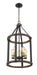 Z-Lite 472-5P-RM Kirkland Five Light Pendant, Rustic Mahogany Alternate Image.jpg