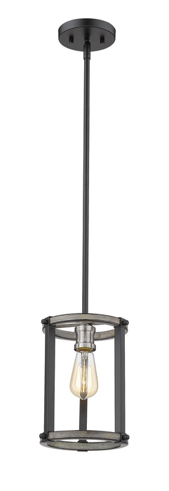 Z-Lite 472MPR-ABB Kirkland One Light Mini Pendant, Ashen Barnboard Alternate Image.jpg