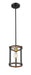 Z-Lite 472MPR-RM Kirkland One Light Mini Pendant, Rustic Mahogany Alternate Image.jpg