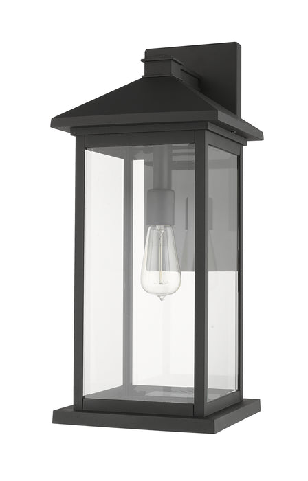 Z-Lite 531BXL-BK Portland One Light Outdoor Wall Sconce, Black Alternate Image 4.jpg