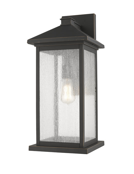 Z-Lite 531BXL-ORB Portland One Light Outdoor Wall Sconce, Oil Rubbed Bronze Main Image.jpg