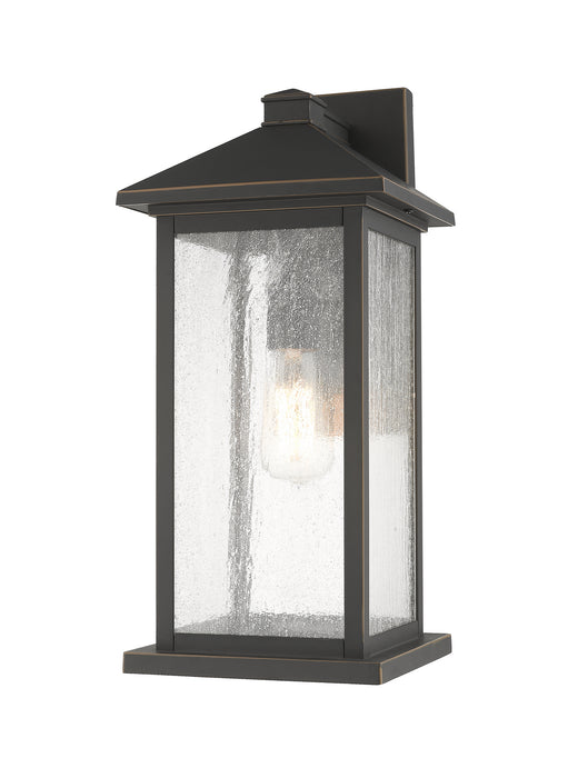 Z-Lite 531MXL-ORB Portland One Light Outdoor Wall Sconce, Oil Rubbed Bronze Main Image.jpg