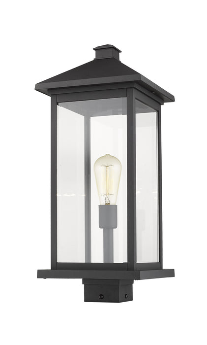 Z-Lite 531PHBXLS-BK Portland One Light Outdoor Post Mount, Black Alternate Image.jpg