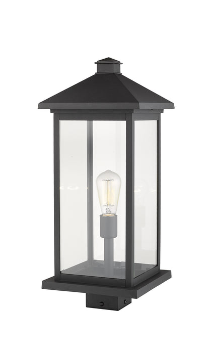 Z-Lite 531PHBXLS-BK Portland One Light Outdoor Post Mount, Black Alternate Image 3.jpg