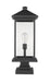 Z-Lite 531PHBXLS-SQPM-BK Portland One Light Outdoor Pier Mount, Black Alternate Image 4.jpg