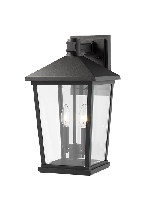 Z-Lite 568B-BK Beacon Two Light Outdoor Wall Sconce, Black Alternate Image.jpg