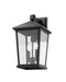 Z-Lite 568B-BK Beacon Two Light Outdoor Wall Sconce, Black Alternate Image 2.jpg