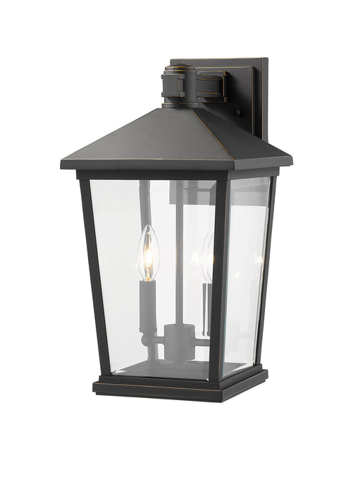 Z-Lite 568B-ORB Beacon Two Light Outdoor Wall Sconce, Oil Rubbed Bronze Alternate Image 2.jpg