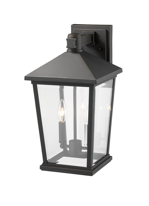 Z-Lite 568B-ORB Beacon Two Light Outdoor Wall Sconce, Oil Rubbed Bronze Alternate Image 3.jpg