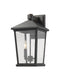 Z-Lite 568B-ORB Beacon Two Light Outdoor Wall Sconce, Oil Rubbed Bronze Main Image.jpg