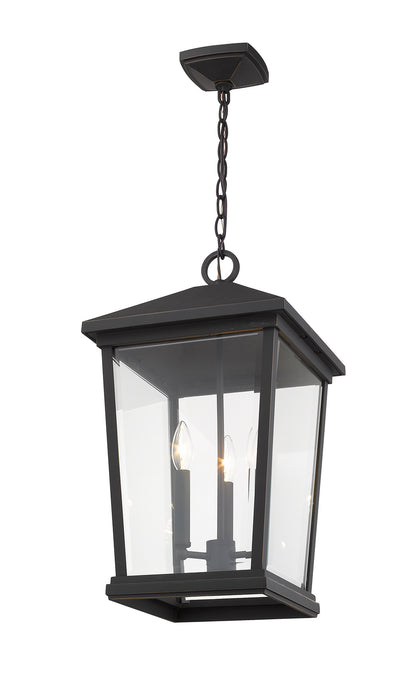 Z-Lite 568CHXL-ORB Beacon Three Light Outdoor Chain Mount Ceiling Fixture, Oil Rubbed Bronze Alternate Image.jpg