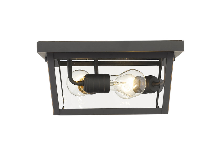 Z-Lite 568F-ORB Beacon Three Light Outdoor Flush Mount, Oil Rubbed Bronze Alternate Image 3.jpg