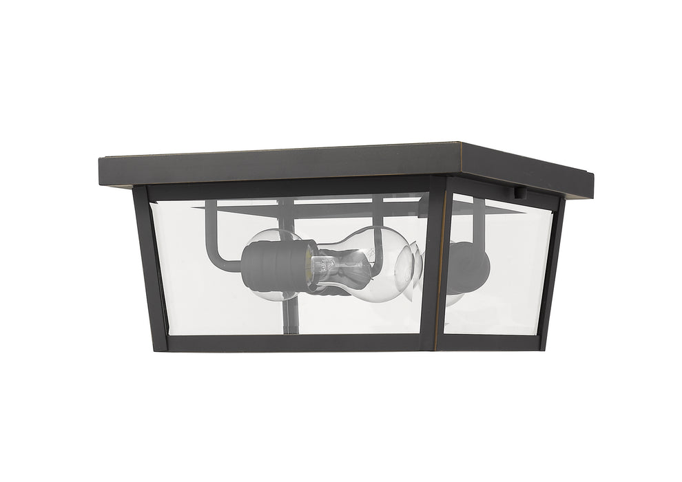 Z-Lite 568F-ORB Beacon Three Light Outdoor Flush Mount, Oil Rubbed Bronze Alternate Image 4.jpg