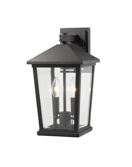 Z-Lite 568M-BK Beacon Two Light Outdoor Wall Sconce, Black Alternate Image.jpg