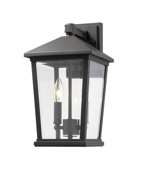 Z-Lite 568M-ORB Beacon Two Light Outdoor Wall Sconce, Oil Rubbed Bronze Alternate Image.jpg