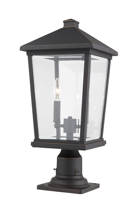 Z-Lite 568PHBR-533PM-ORB Beacon Two Light Outdoor Pier Mount, Oil Rubbed Bronze Alternate Image.jpg