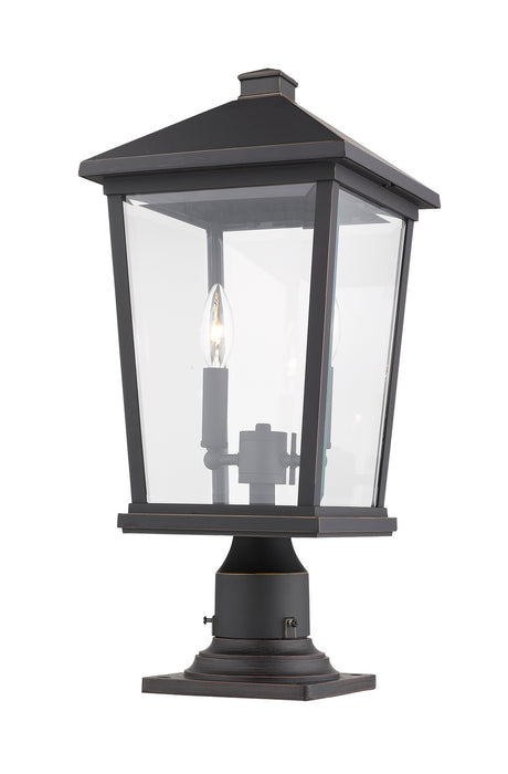 Z-Lite 568PHBR-533PM-ORB Beacon Two Light Outdoor Pier Mount, Oil Rubbed Bronze Alternate Image 3.jpg