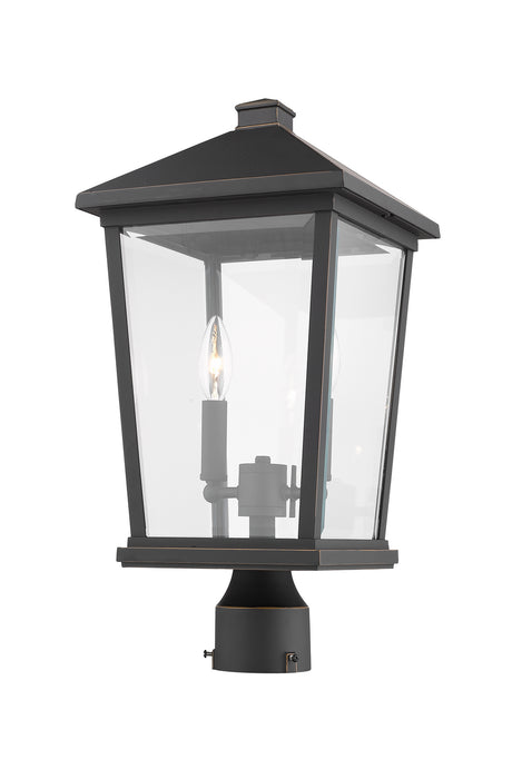 Z-Lite 568PHBR-ORB Beacon Two Light Outdoor Post Mount, Oil Rubbed Bronze Alternate Image 2.jpg