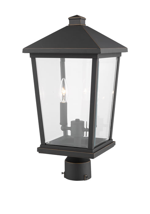 Z-Lite 568PHBR-ORB Beacon Two Light Outdoor Post Mount, Oil Rubbed Bronze Alternate Image 3.jpg