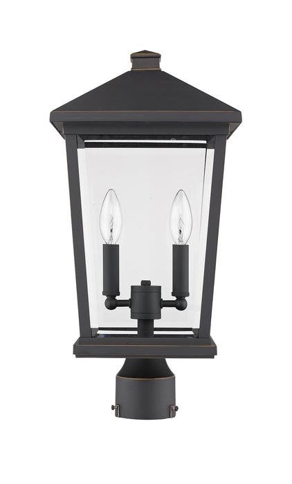 Z-Lite 568PHBR-ORB Beacon Two Light Outdoor Post Mount, Oil Rubbed Bronze Alternate Image 4.jpg