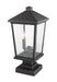 Z-Lite 568PHBS-SQPM-ORB Beacon Two Light Outdoor Pier Mount, Oil Rubbed Bronze Alternate Image 2.jpg