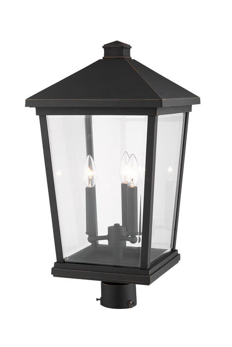 Z-Lite 568PHXLR-ORB Beacon Three Light Outdoor Post Mount, Oil Rubbed Bronze Alternate Image 2.jpg