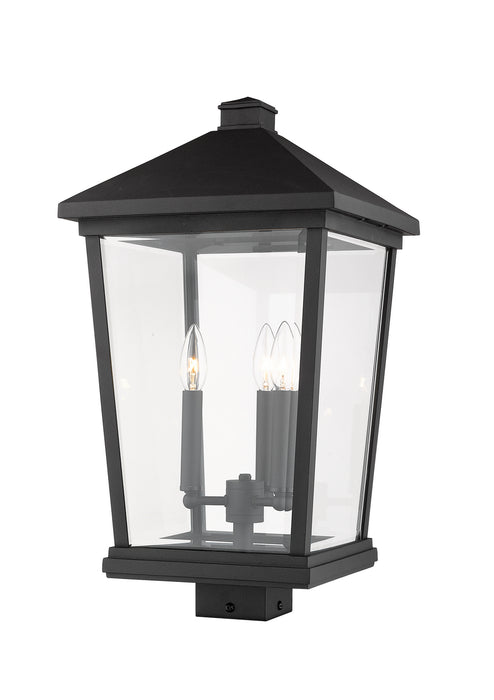 Z-Lite 568PHXLS-BK Beacon Three Light Outdoor Post Mount, Black Alternate Image.jpg