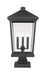 Z-Lite 568PHXLS-SQPM-BK Beacon Three Light Outdoor Pier Mount, Black Main Image.jpg