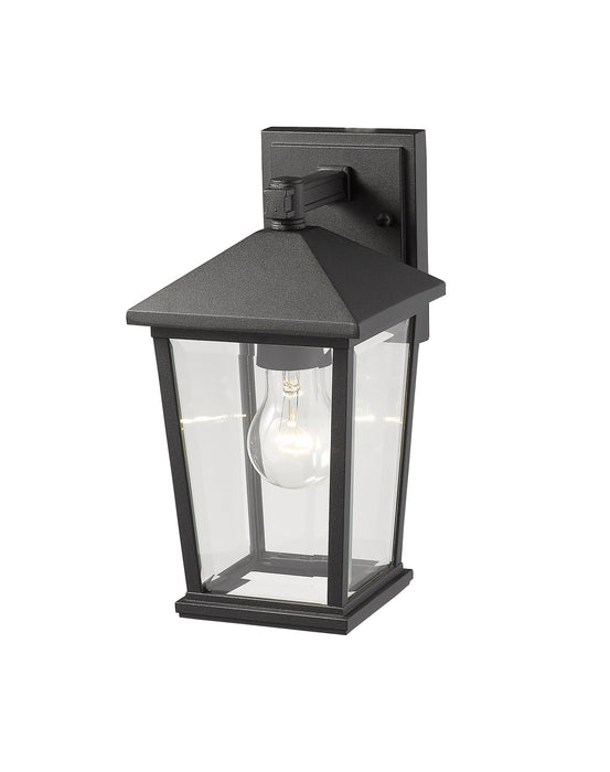 Z-Lite 568S-BK Beacon One Light Outdoor Wall Sconce, Black Alternate Image 2.jpg