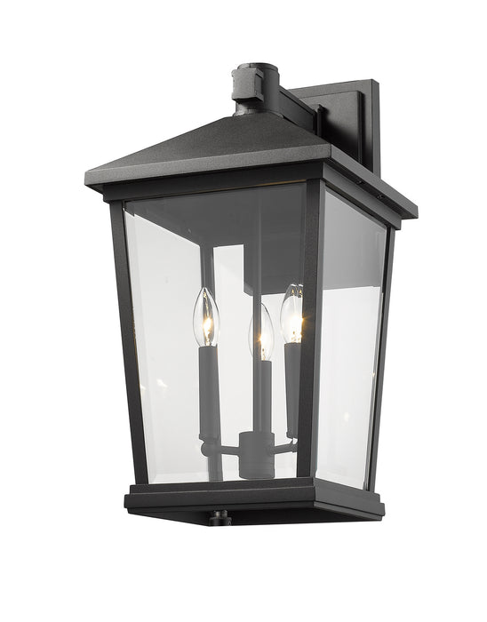 Z-Lite 568XL-BK Beacon Three Light Outdoor Wall Sconce, Black Alternate Image.jpg