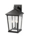 Z-Lite 568XL-BK Beacon Three Light Outdoor Wall Sconce, Black Alternate Image 3.jpg