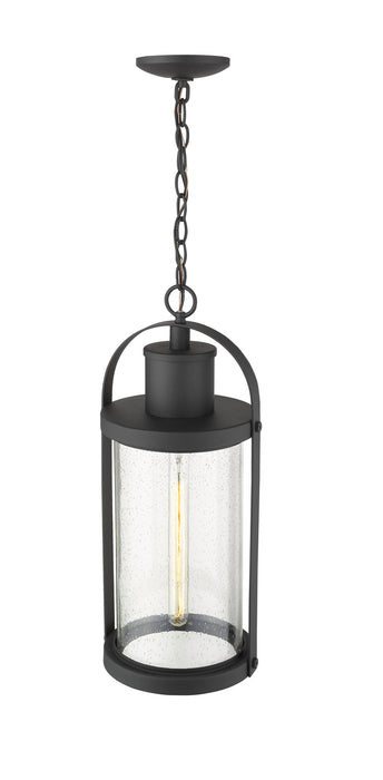 Z-Lite 569CHB-BK Roundhouse One Light Outdoor Chain Mount Ceiling Fixture, Black Alternate Image.jpg