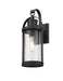 Z-Lite 569S-BK Roundhouse One Light Outdoor Wall Sconce, Black Alternate Image.jpg