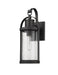 Z-Lite 569S-BK Roundhouse One Light Outdoor Wall Sconce, Black Alternate Image 4.jpg