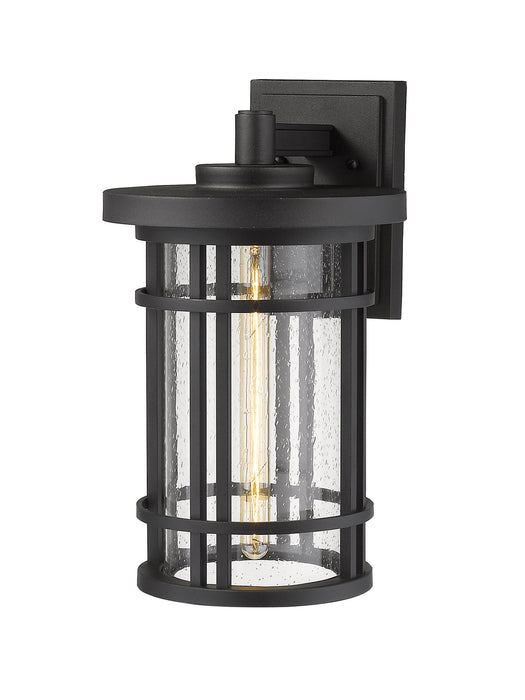 Z-Lite 570B-BK Jordan One Light Outdoor Wall Sconce, Black Alternate Image 2.jpg