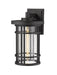 Z-Lite 570B-BK Jordan One Light Outdoor Wall Sconce, Black Alternate Image 2.jpg