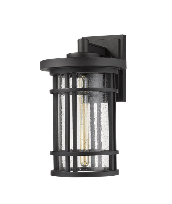 Z-Lite 570B-BK Jordan One Light Outdoor Wall Sconce, Black Alternate Image 4.jpg