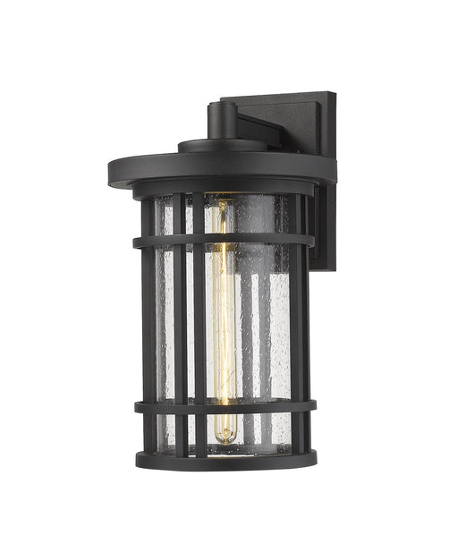 Z-Lite 570B-BK Jordan One Light Outdoor Wall Sconce, Black Main Image.jpg