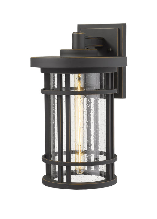 Z-Lite 570B-ORB Jordan One Light Outdoor Wall Sconce, Oil Rubbed Bronze Alternate Image.jpg