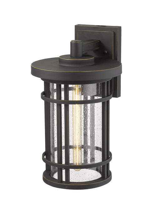 Z-Lite 570B-ORB Jordan One Light Outdoor Wall Sconce, Oil Rubbed Bronze Alternate Image 2.jpg