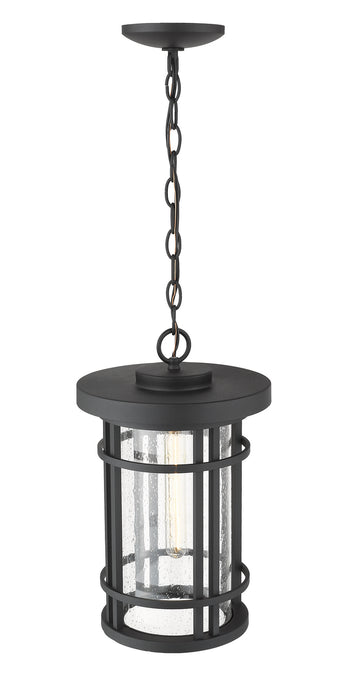 Z-Lite 570CHB-BK Jordan One Light Outdoor Chain Mount Ceiling Fixture, Black Alternate Image.jpg